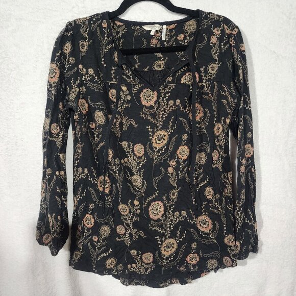 Fat Face Tops - COPY - Women's Peasant Boho Fairycore US8 UK12* Cotton Fat Face Paisley Long Sl…